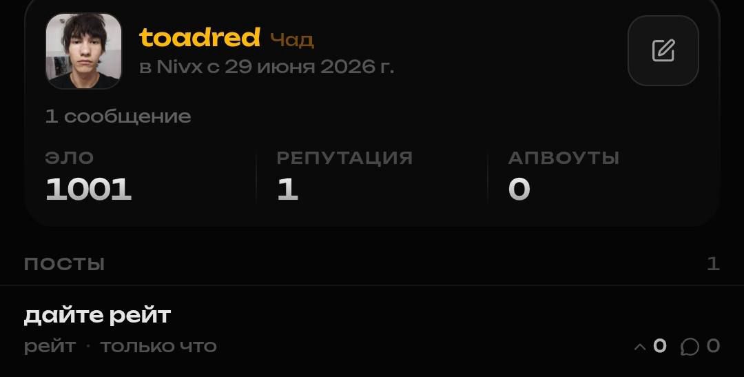 Фото к посту «я стал гигачадом»: 1 из 2